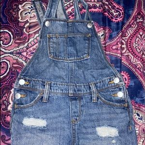 Girls short overall